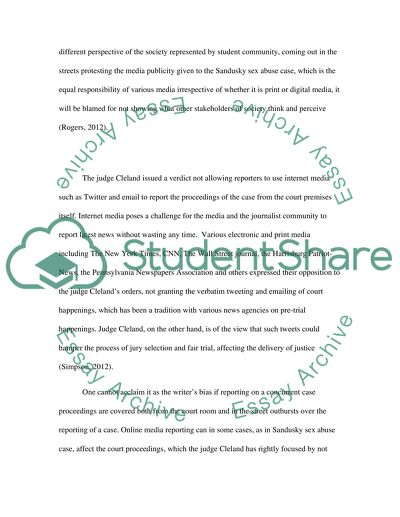 Jerry Sandusky-Sex Abuse Case