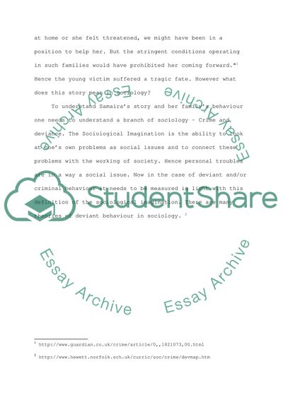 Sociological Imagination