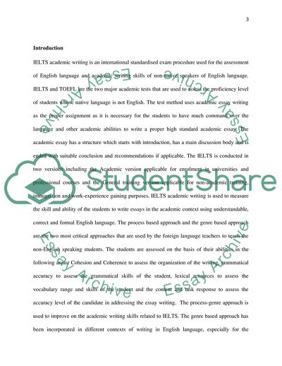 Structure of IELTS Academic Writing