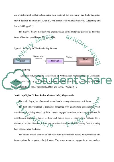 Organizational Behavior and Leadership Styles