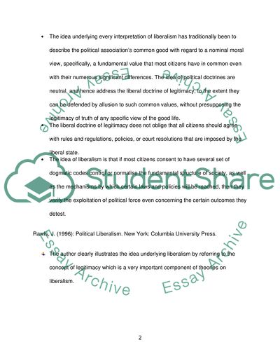 Analysis of the Sources about Political Ideologies