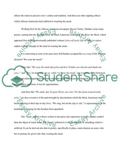 African Struggle in the Sphere of Superior Americans