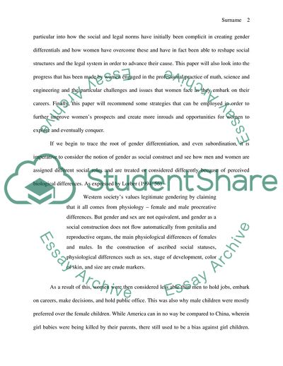 The Struggle for Equal Rights of Women in America