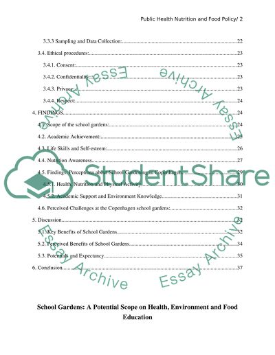 School Gardens: A potential Scope on Health , Enviroments and Food Education