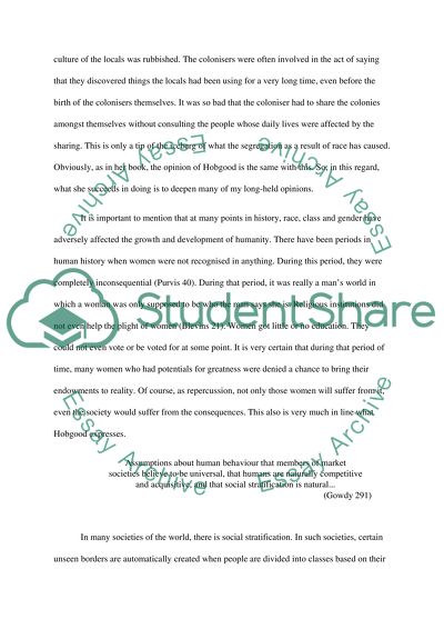 Dismantling Race, Class, and Gender