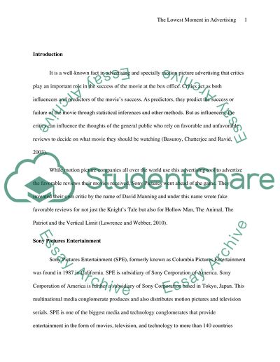 The Lowest Moment in Advertising