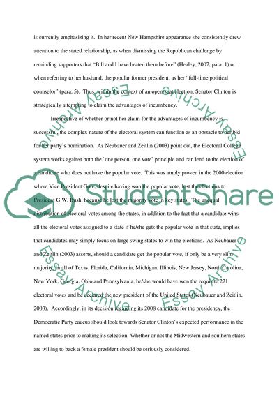 Current Evet to American Politics