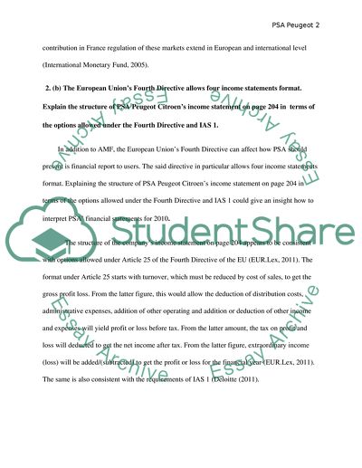 The 2010 Annual Report of PSA Peugeot Citroen