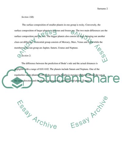 The Four Largest Planets