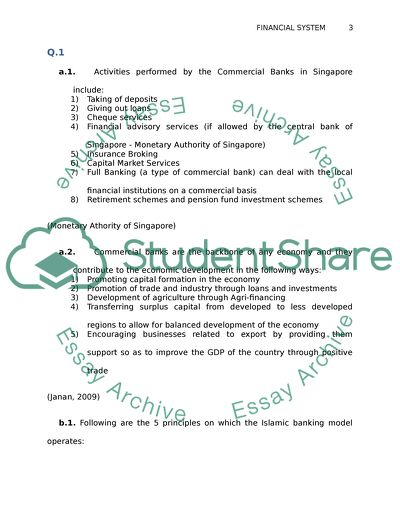 The Commercial Banks In Singapore Essay Example Topics And Well