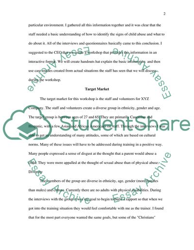 Learning the Signs of Child Abuse Training