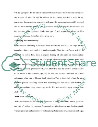 Marketing Ethics: Learning Team Skills