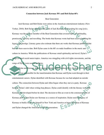 Connection Between Jack Kerouac and Bob Dylan