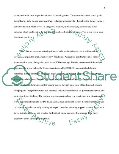 Doha Development Round