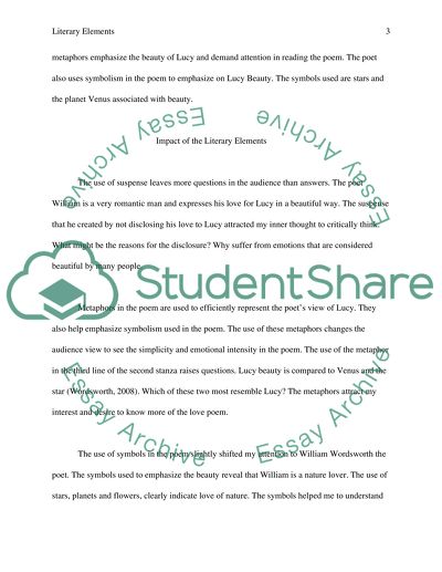 She Dwelt Among the Untrodden Ways by William Wordsworth