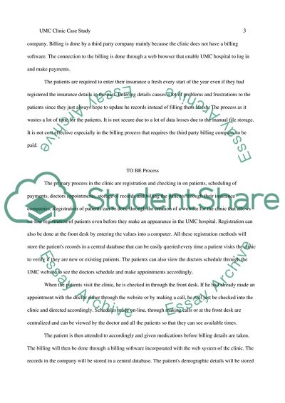 Benefits of Improvement Using a Technology Solution: UMC Clinic