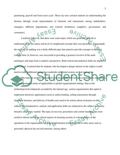 Progress within the AIS Module