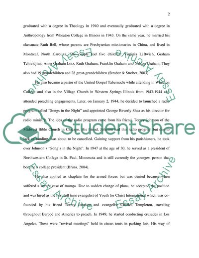 The Life and Works of Billy Graham