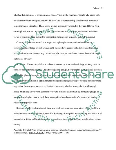 What are the differences between common sense and sociology and what makes sociology so unique