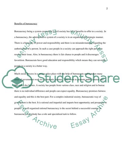 Bureaucracy and Scientific Management