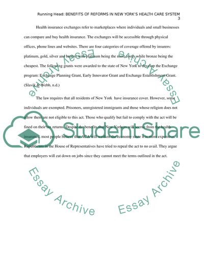 New York State report