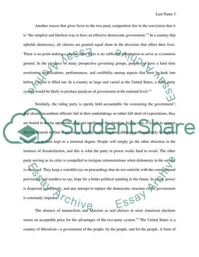 Two-Party System in the United States: Pros and Cons
