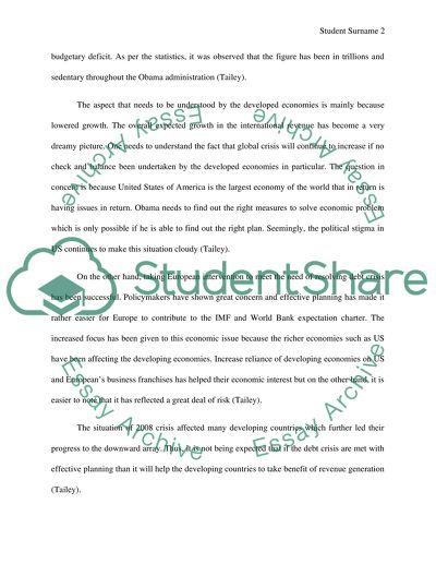 An economic issue of current interest