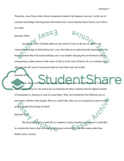 Yellow by Law: The Story of Ozawa v. United States