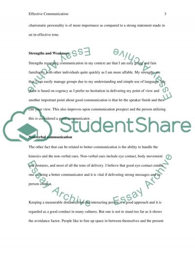 What is communication essay