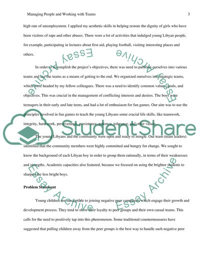 Managing people and developing, leading team