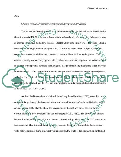 Chronic Respiratory Disease