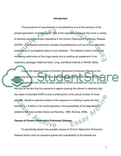 Chronic Obstructive Pulmonary Disease