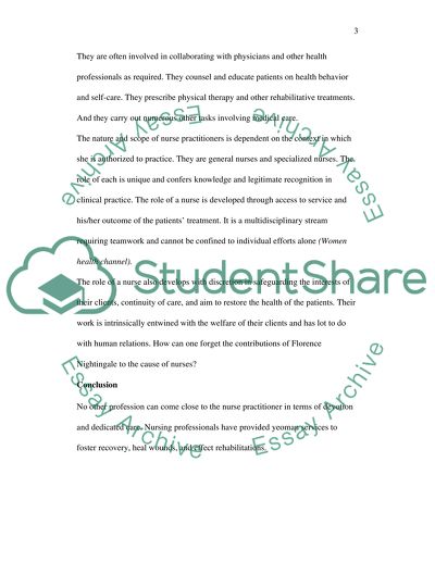 Why the need for a Nurse Practitioner