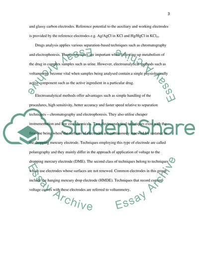 Electroanalytical Technique (Voltammetric techniques) critical review