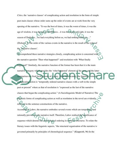 Linguistics: Structure and Meaning in Literary Discourse