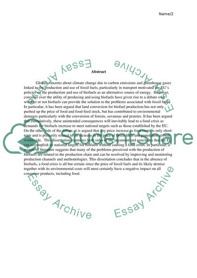 EU Regulation and Meaningful Targets for Biofuel Deployment