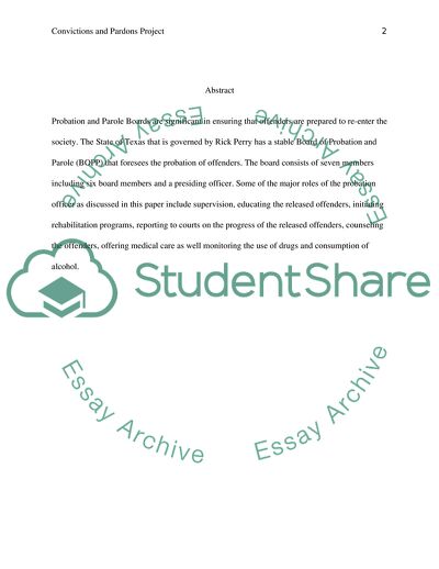 Convictions and Pardons