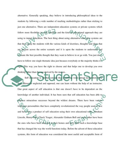 Philosophy of Education