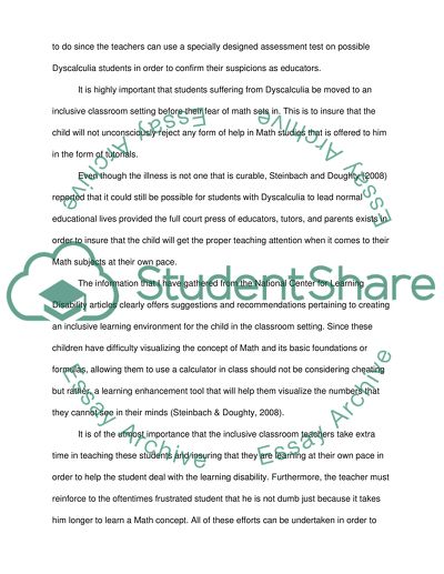 Dyscalculia thesis 05 picture