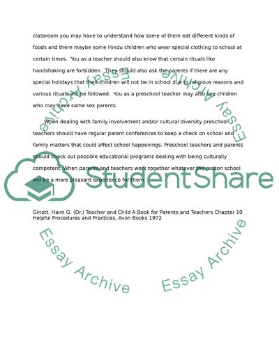 Family Involvement in Childrens Education