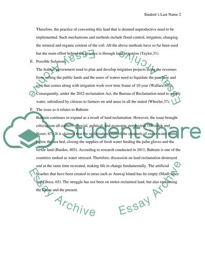 Environmental Damage Land Reclamation Can Cause