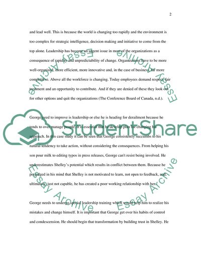 LEADERS AND LEADERSHIP