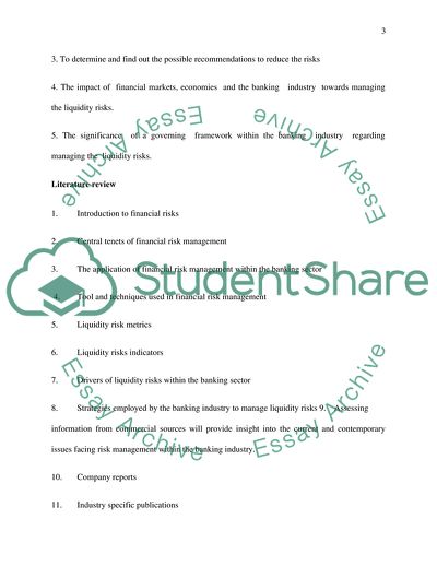 Liquidity Risk Management: UK Banks