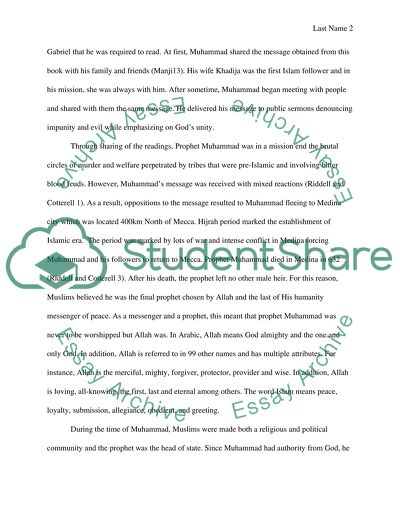 Islam in the Past and Now