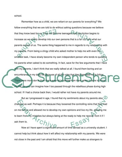 My Developmental Narrative