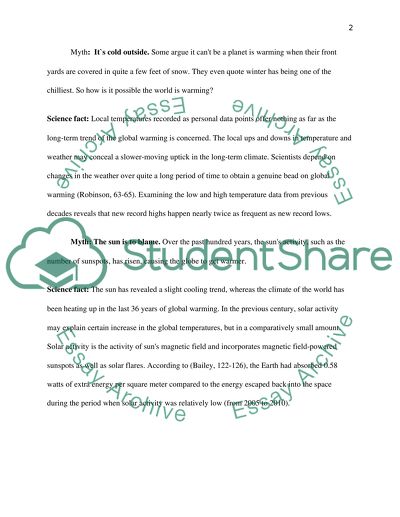 Issues about Climate Change