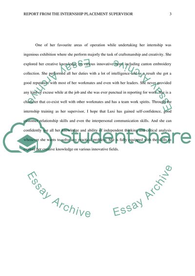 essay writing for company placement