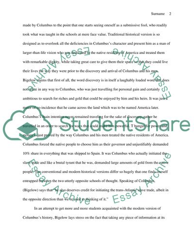 The History Of Christopher Columbus