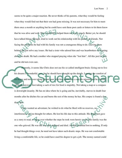 Into the Wild by Jon Krakauer