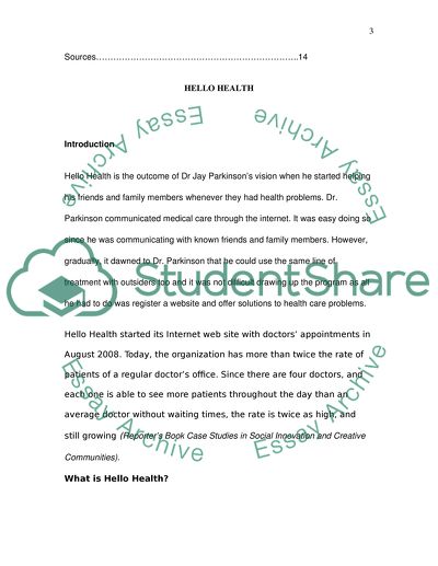 The Adaptability of Hello Health